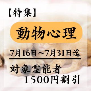 特集ページ【動物心理】